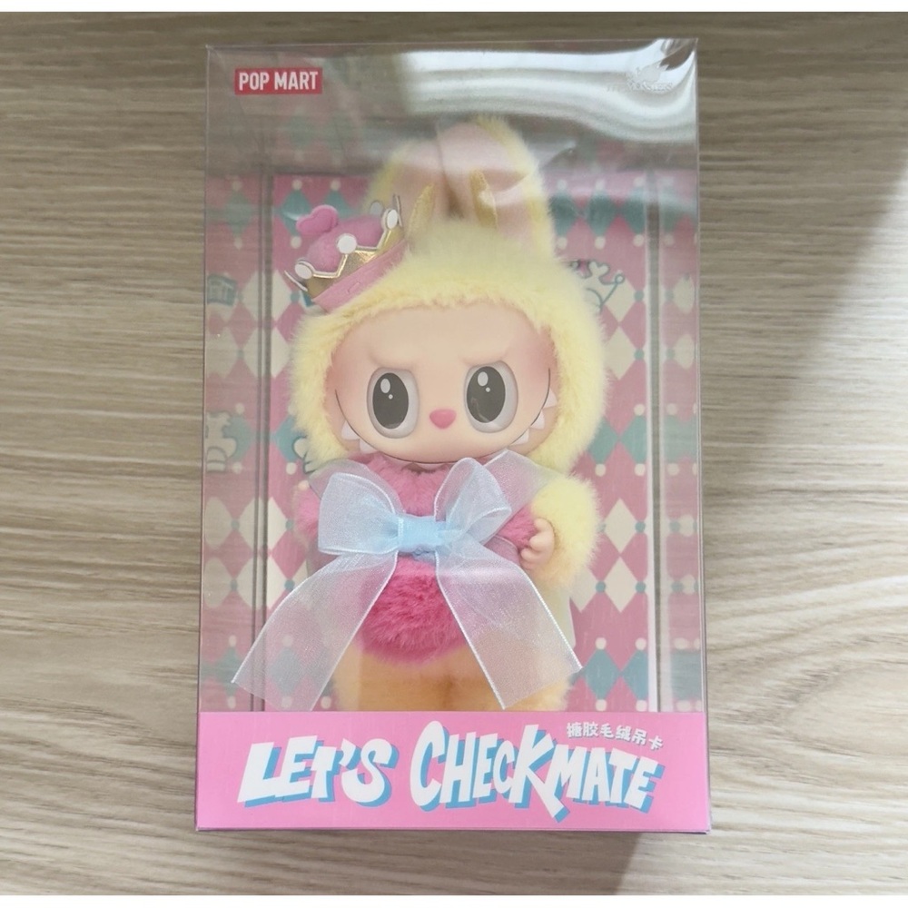 POP MART LABUBU THE MONSTERS Let’s Checkmate Vinyl Plush